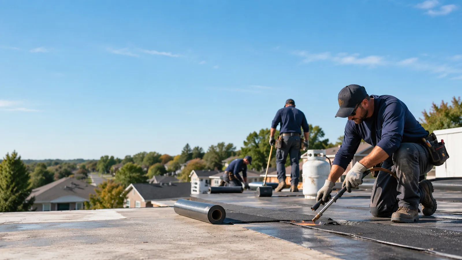 Flat Roof Leak Repair providers in Forestville, WI